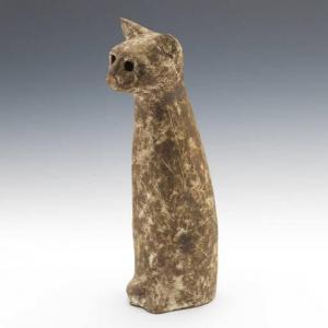 CONOVER CLAUDE 1907-1994,figure of a cat,1967,Aspire Auction US 2022-09-08