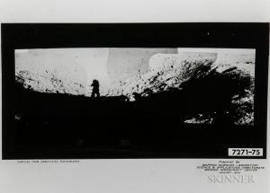 Conrad Pete 1930-1999,Re-photographed panorama of Sharp Crater with the ,1969,Skinner US 2017-11-02
