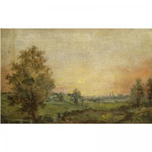 CONSTABLE John 1776-1837,A LANDSCAPE NEAR DEDHAM AT SUNSET,1802,Sotheby's GB 2006-11-23