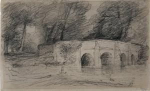CONSTABLE John 1776-1837,A stone bridge near Epsom,1806,Sotheby's GB 2024-02-02