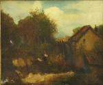 CONSTABLE John 1776-1837,PASTORAL SCENE, ONE OF ENGLAND'S MOST IMPORTANT PA,Lewis & Maese 2022-02-23