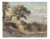 CONSTABLE John 1776-1837,The Vale of Dedham,1805,Bonhams GB 2019-07-03