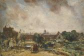 CONSTABLE John 1776-1837,VIEW OF THE CITY OF LONDON FROM SIR RICHARD STEELE,Sotheby's GB 2014-07-09