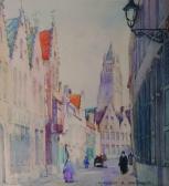 CONSTABLE Margret A 1900-1900,A Dutch Street Scene,John Nicholson GB 2014-09-24
