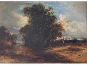 CONSTABLE OF ARUNDEL George S 1792-1878,FIGURE IN A LANDSCAPE,Lawrences GB 2016-10-14
