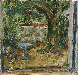 CONSTANT Ida 1900-1900,Garden Scene,Clars Auction Gallery US 2013-03-16