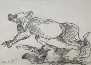 CONSTANT Joseph 1892-1969,Wolves,Montefiore IL 2024-03-05