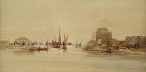 CONSTANTIN Auguste Fernand 1824-1895,Boats off the,Dominic Winter GB 2007-12-07