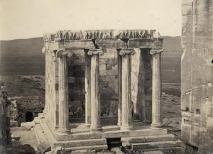 CONSTANTIN Demetre 1800-1800,Temples de l'Acropole d'Athènes,1870,Millon & Associés FR 2018-03-16
