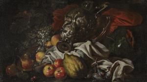 CONTE Ephrem 1630-1705,Cedro, mele, pere, uva e altri frutti,Minerva Auctions IT 2015-11-26