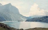CONTENCIN Charles Henry 1898-1955,Vue du Lac Cornu - Chamonix,Aguttes FR 2019-10-20