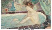 CONTENT Dan 1902-1990,Woman Bathing,1928,Heritage US 2017-11-03