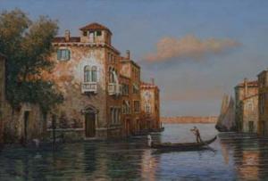 CONTI S,Venetian scene,Peter Wilson GB 2011-02-16
