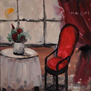 CONTINENTAL SCHOOL,Interior Scene with Flowers on a Table and,20th Century,John Nicholson 2018-02-28