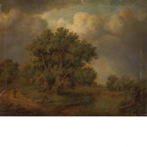 CONTINENTAL SCHOOL,Landscape with a Hunter on a Country Road,William Doyle US 2012-05-23