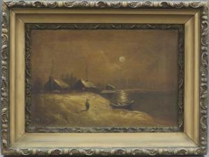 CONTINENTAL SCHOOL,MOONLIT LANDSCAPE,William J. Jenack US 2015-10-11