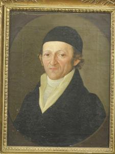 CONTINENTAL SCHOOL,PORTRAIT OF A MAN IN A SKULL CAP,Sworders GB 2008-09-24