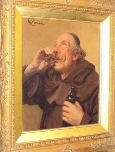 CONTINENTAL SCHOOL,Portrait of a monk drinking,Bonhams GB 2012-02-07