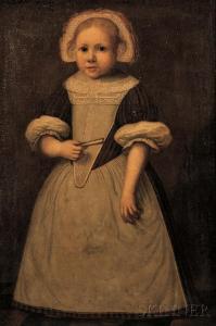 CONTINENTAL SCHOOL,Portrait of a Young Dutch Girl,Skinner US 2014-09-19