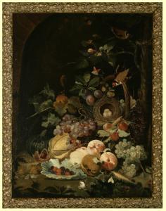 CONTINENTAL SCHOOL,Still life with fruit,John Moran Auctioneers US 2007-07-24