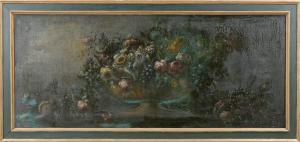 CONTINENTAL SCHOOL (XIX),Large still life with flowers,19th century,South Bay US 2019-07-27