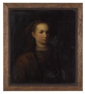 CONTINENTAL SCHOOL (XVIII),Portrait of a Young Woman,New Orleans Auction US 2019-03-23