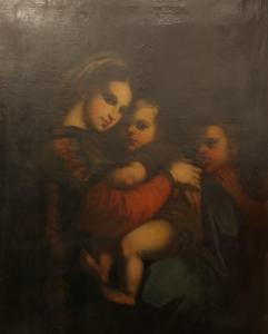 CONTINENTAL SCHOOL (XVIII),The Madonna and Child with the Infant St John the ,18th-19th century,Rowley Fine Art Auctioneers 2021-12-11