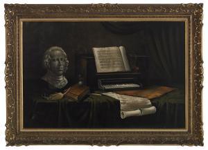 CONTINENTAL SCHOOL (XX),Composer's Study,20th Century,New Orleans Auction US 2019-08-24