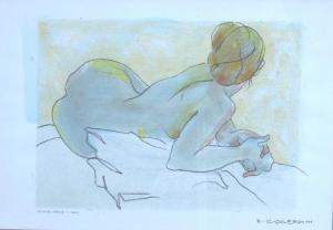 CONVERSANO Romano 1920-2010,“Nudo disteso”,Galleria Pace IT 2015-05-28