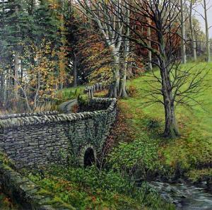 Conway Eugene 1965,Bridge, Larch Hill Co. Wicklow,Gormleys Art Auctions GB 2019-06-18