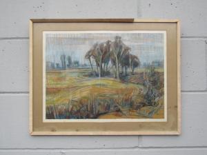 COOK Brian 1910-1991,landscape with copse of trees,1968,TW Gaze GB 2021-11-25
