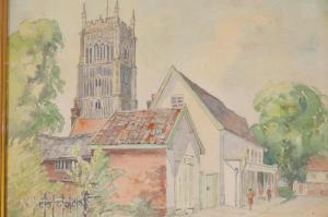 COOK Brian 1910-1991,West Country Church's,1936,Crow's Auction Gallery GB 2021-08-04