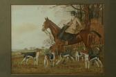 COOK C.J,Hunt Lady and Hounds before a Covert,Bamfords Auctioneers and Valuers GB 2007-12-12