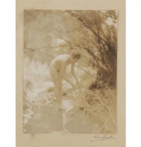 COOK Charles J 1800-1900,Forest Nymph,c.1910,Ripley Auctions US 2016-10-15