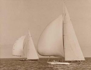 COOK CHURCH Albert 1880-1965,Downwind - America's Cup Race,1934,Christie's GB 2003-07-29