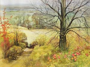 COOK Gladys Emerson 1899-1976,Bucks Landscape,Mallams GB 2016-10-19