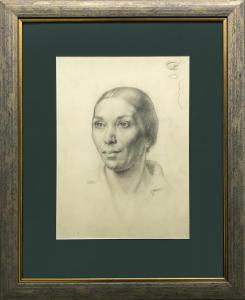 COOK James 1904-1960,Portrait of a Maori Lady,International Art Centre NZ 2022-04-20
