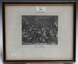 COOK John Thomas,Rake's Progress,1808,Tooveys Auction GB 2018-05-16