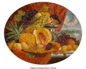 COOK Joshua, Jnr 1800-1800,Fruit Still Life,1856,Heritage US 2020-06-11