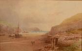 COOK OF PLYMOUTH William 1830-1890,A west country beach,David Lay GB 2018-01-25