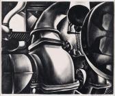 COOK Robert Howard,Engine Room.,Swann Galleries US 2016-04-28