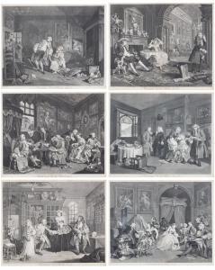 COOK Thomas 1744-1818,Marriage A-la-Mode (Paulson 158-163),1797,Sotheby's GB 2021-10-14