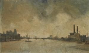 COOKE Anthony R. 1933-2006,Chelsea Reach,1961,Rosebery's GB 2024-03-12
