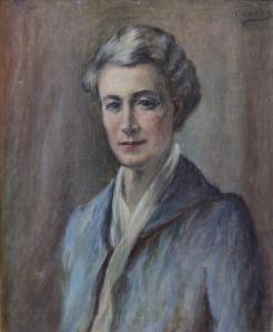 COOKE Charles Allan,Shoulder length portrait of a middle-aged woman,Canterbury Auction 2010-09-14