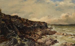 COOKE Edward William 1811-1885,A view of Valentia Island, looking across from Kni,Bonhams 2023-11-28
