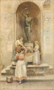 COOKE Edward William 1811-1885,AT THE WELL,Lyon & Turnbull GB 2007-05-24