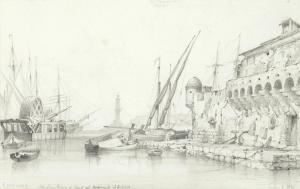 COOKE Edward William 1811-1885,Port of Genoa,Bonhams GB 2018-10-17