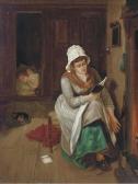 COOKE G.H 1800-1800,A quiet read by the fire,Christie's GB 2005-01-19