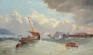COOKE John 1778-1806,A BARGE IN A SWELL,1870,Dreweatts GB 2022-08-26