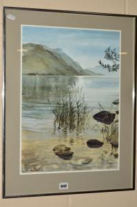 COOKE John 1929-2017,a lakeside landscape,Richard Winterton GB 2019-11-05